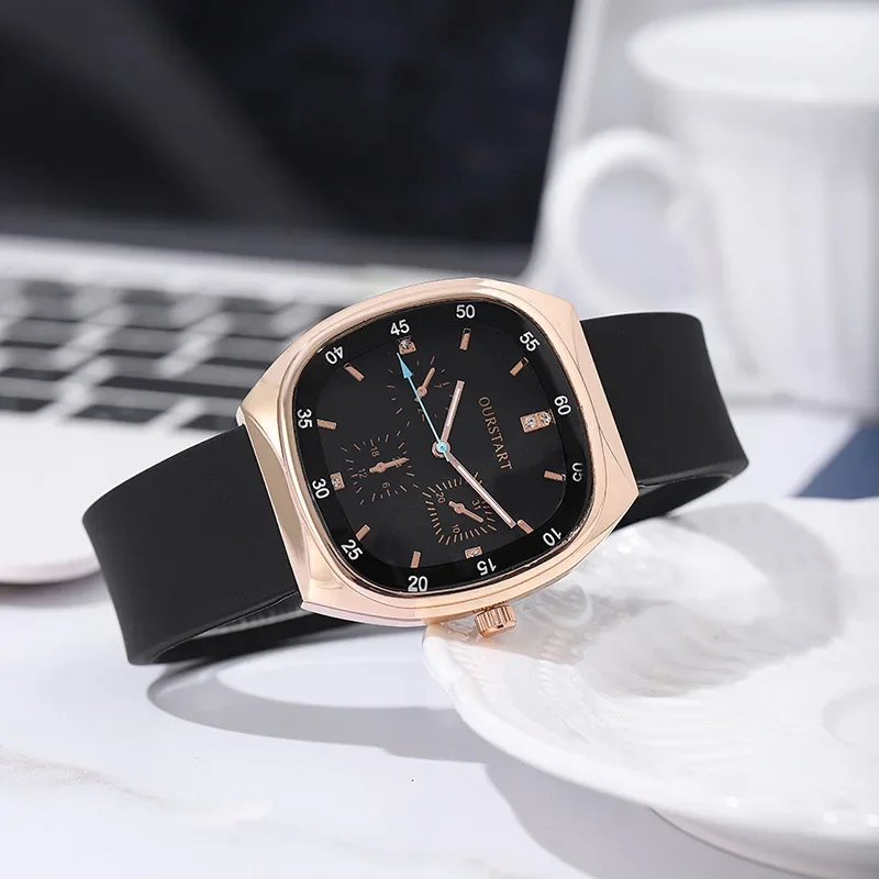 Fashion Women Watches Luxury Brand Woman Casual Quartz Wrist Watches Ladies Classic Sports Silicone Strap Relogio Feminino