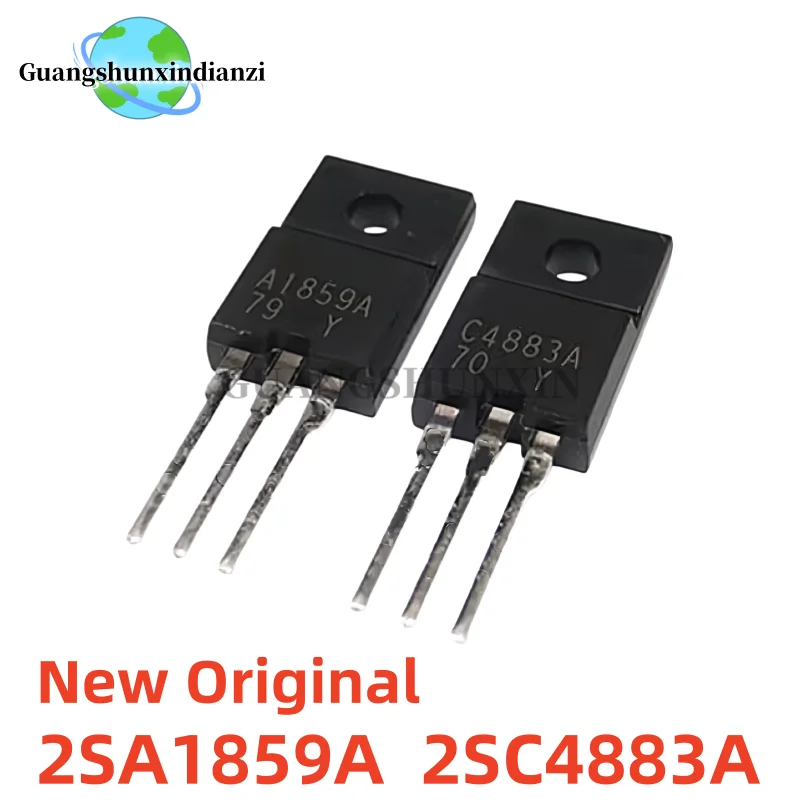 

New Original 5Pairs/10pcs 2SA1859A A1859A 2SC4883A C4883A TO-220F Best Quality In Stock