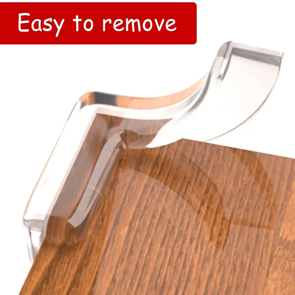 Table Edge Guard Furniture Corner Protector Strip Self Adhesive Transparent Kids Collision Proof Soft Bumper Baby Safety Guard