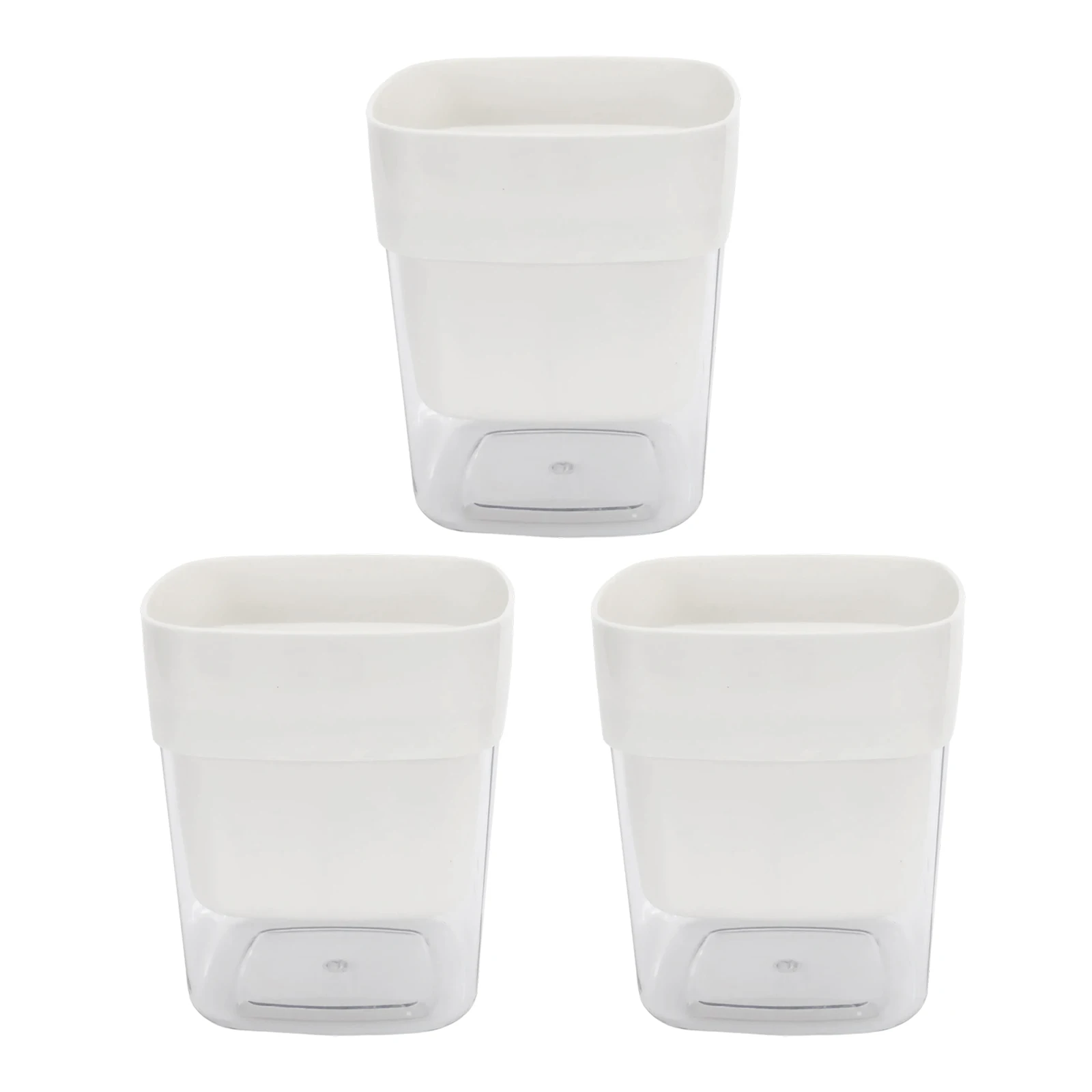 Drainage System Plastic Flowerpots Indoor And Outdoor Use Promotes Plant Growth Weather Resistant Material Plant Care