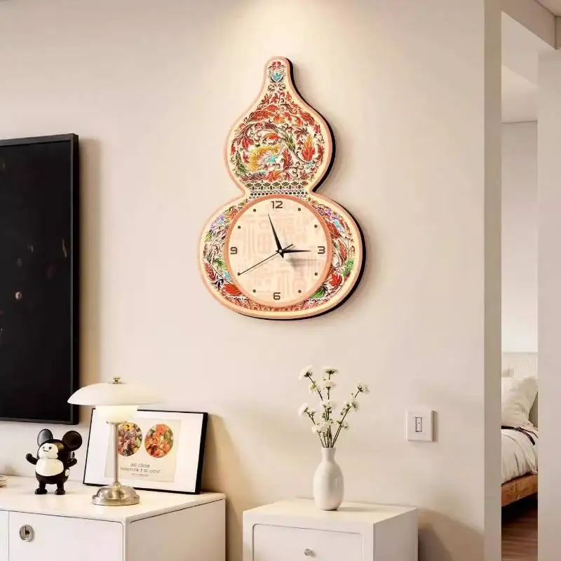 

Large Design Wall Clock Luxury Living Room Art Digital Cozy Wall Clock Modern Desk Silent Horloge Mural Living Room Decoration