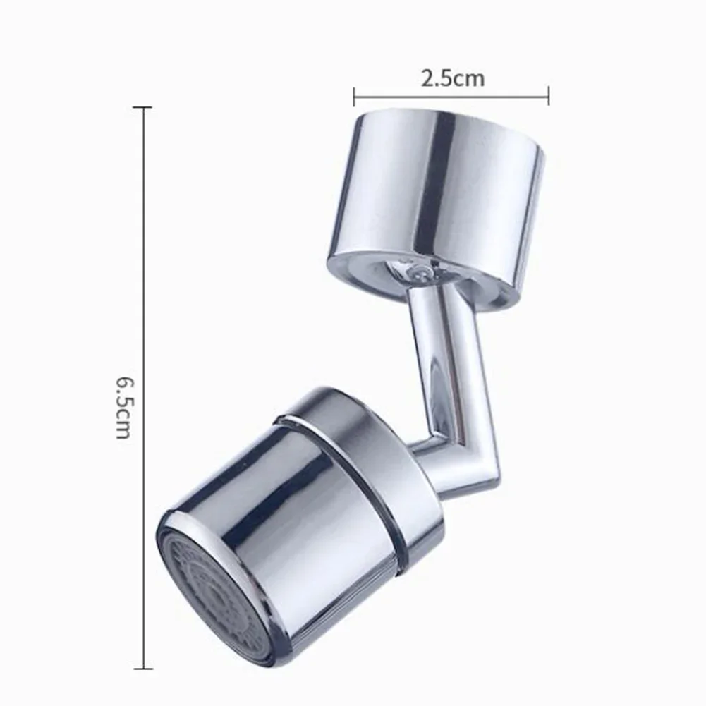 720° Universal Faucet Extender Tap Rotatable Water Bubbler Splash-Proof Rocker Arm Kitchen Bathroom Saving Water Sprayer Nozzle