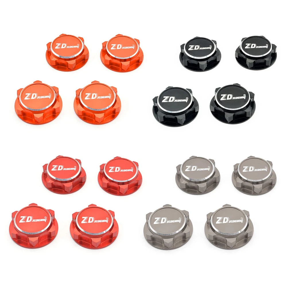 ZD Racing Aluminum 17mm Hex Wheel Nuts Dustproof for 1/8 1/7 HPI HOBAO ARRMA HSP RC Car