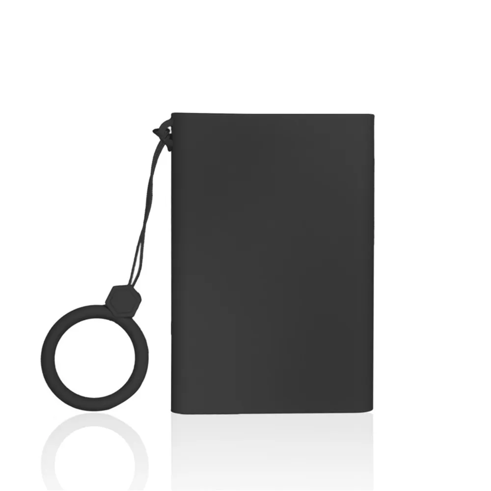 Travel Case for Samsung T7 Touch Portable Solid State Drive Silicone Storage Case Anti-Scratch Protective Cover Sleeve Shell