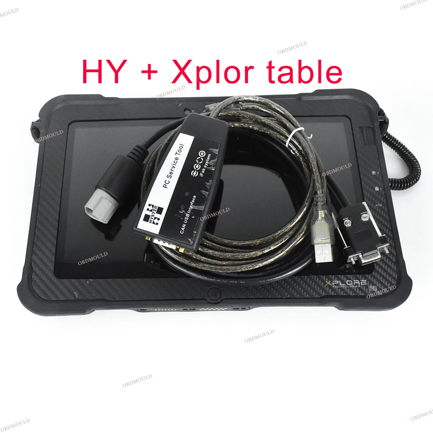 For hyster yale forklift truck diagnostic scanner Yale PC Service Tool Ifak CAN USB Interface tool with F110 tablet