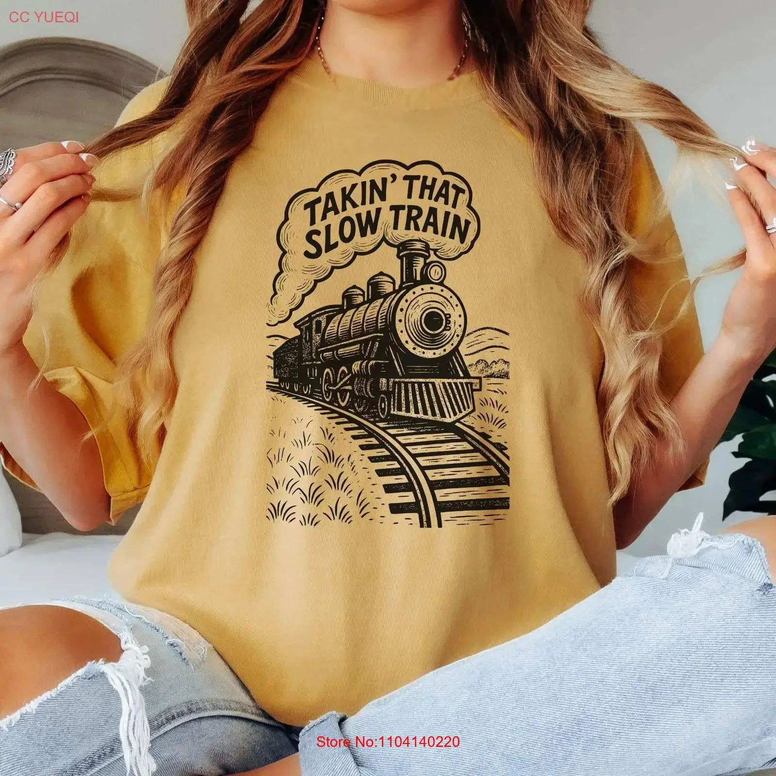 Billy Strings Slow Train T shirt BMFS Shakedown for Dad Song vintage Washed Unisex streetwear Casual Soft graphic homme Stylish