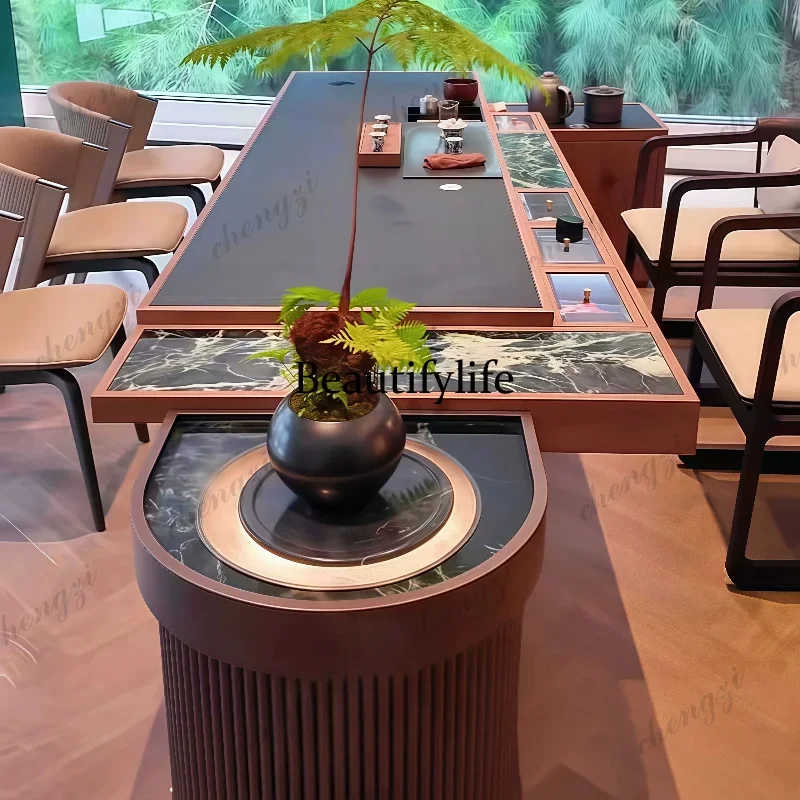 F182 Design Decorations Dining Table Black Luxury Wood Solid Wood Restaurant Dining Table Set Kitchen Tavolo Da Pranzo Furniture