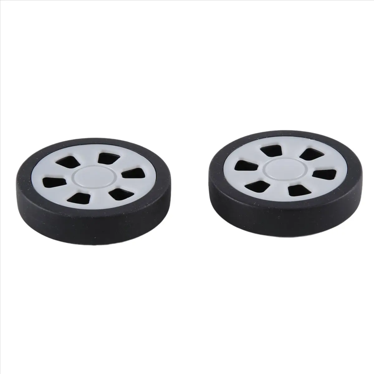 ABLG & 55X12mm Luggage Wheels Replacement Wear PU Caster Suitcase Replacement Wheels Luggage Wheels Universal 6mm 8mm