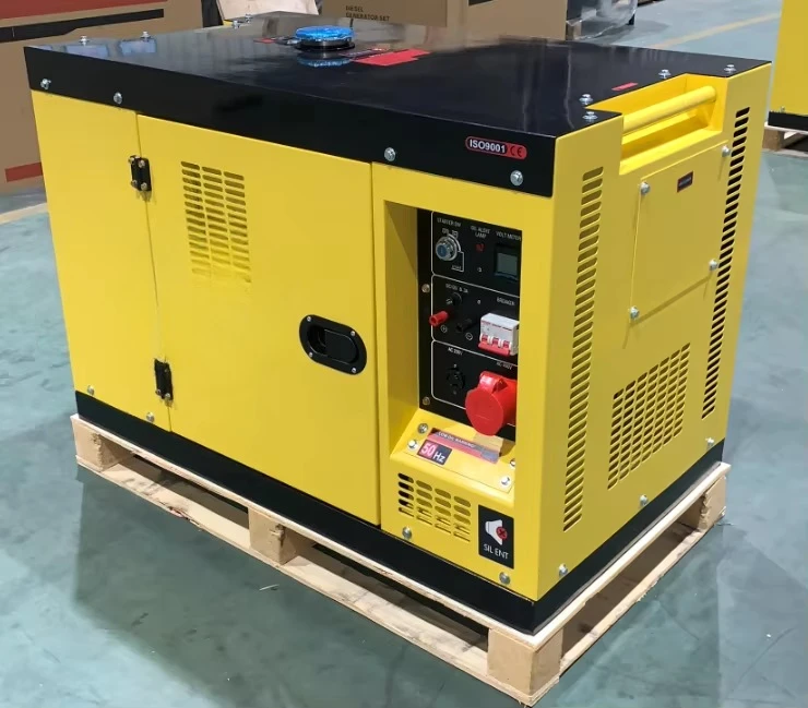 Generador Eléctrico Portátil de Diseño Nuevo para Uso Doméstico, Silencioso, de 5KVA, 8KVA, 10KVA, 15KVA, 20KVA, 50HZ/60Hz