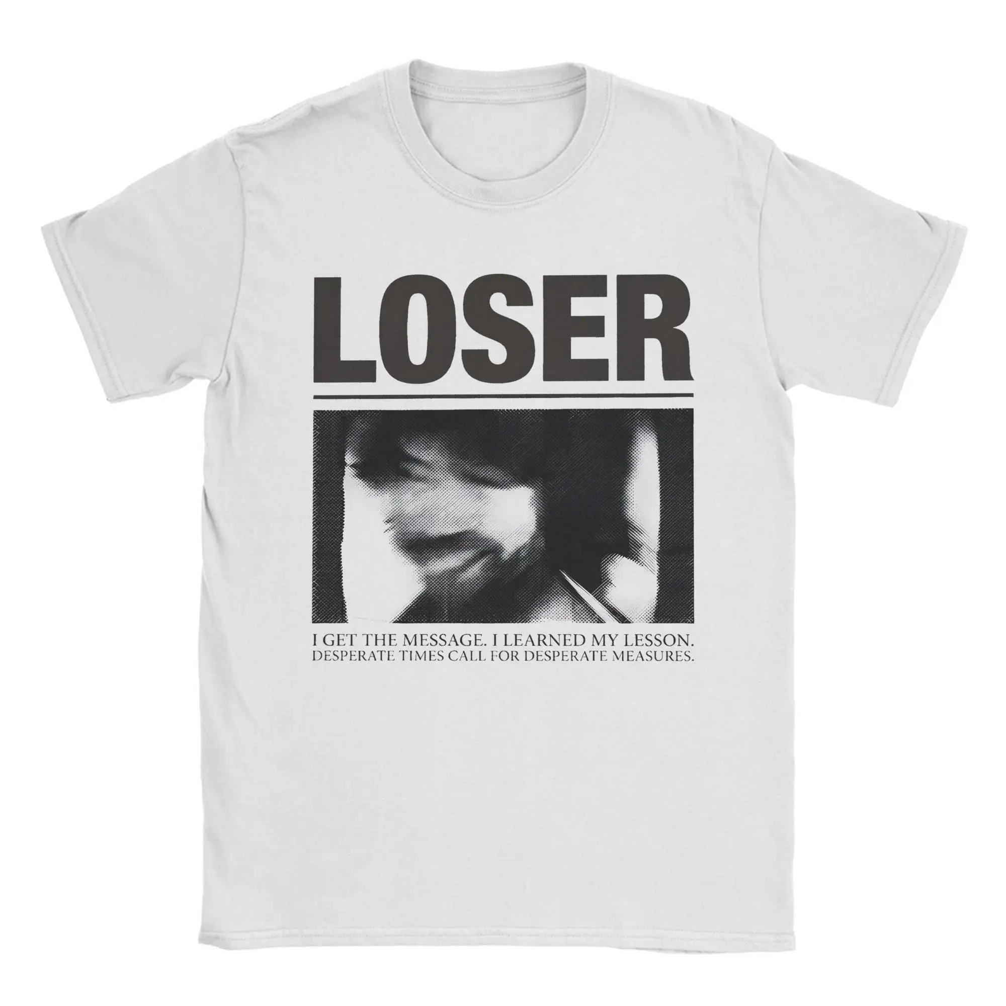 Men Loser Tame Impala Music Group  T Shirts 100 Cotton Top Tees Summer Aesthetic Short-Sleeved T-Shirt O Neck Loose Tee Shirt
