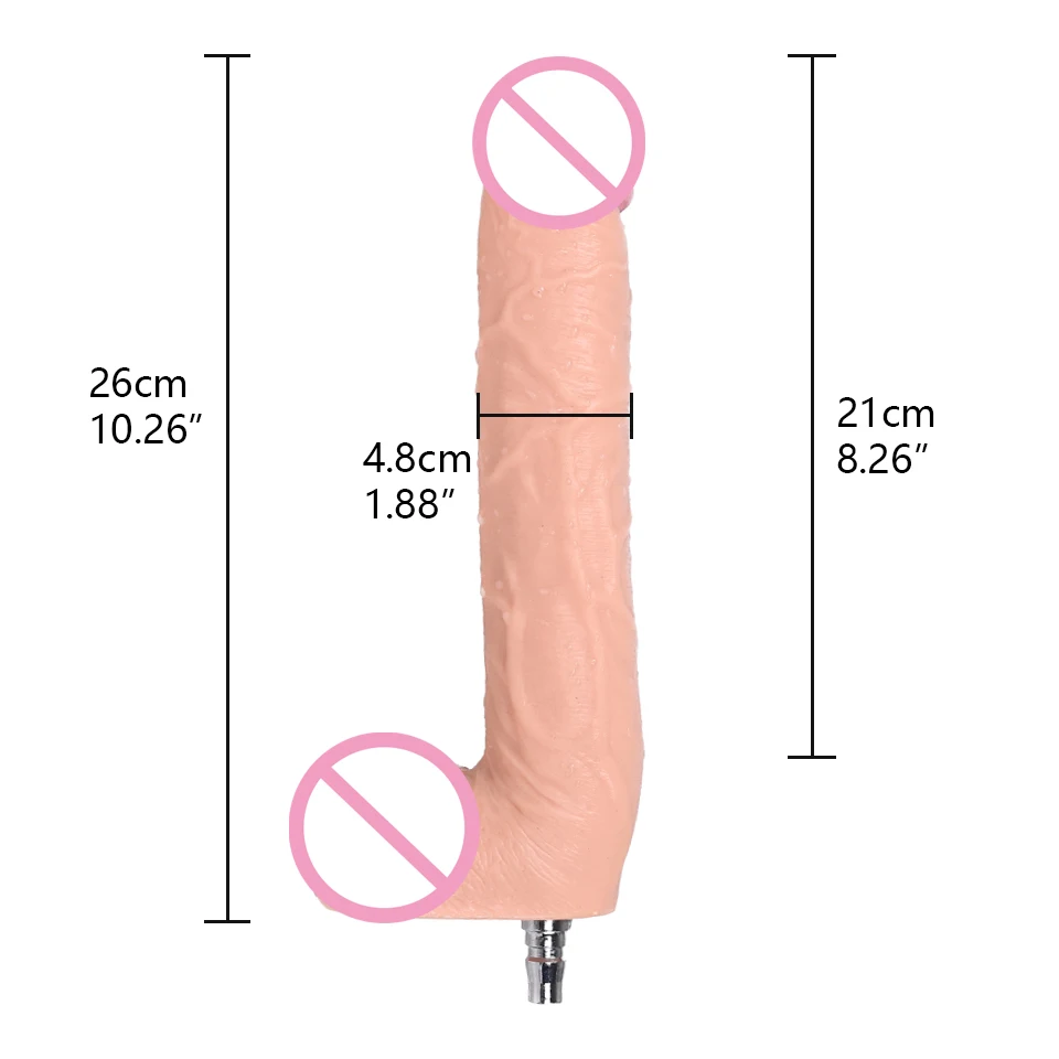 ROUGH BEAST Sex Machine Dildo Attachments for Vac-U-Lock Masturbation Machine Quick Plug Anal Accessories Women and Men Sex Toys