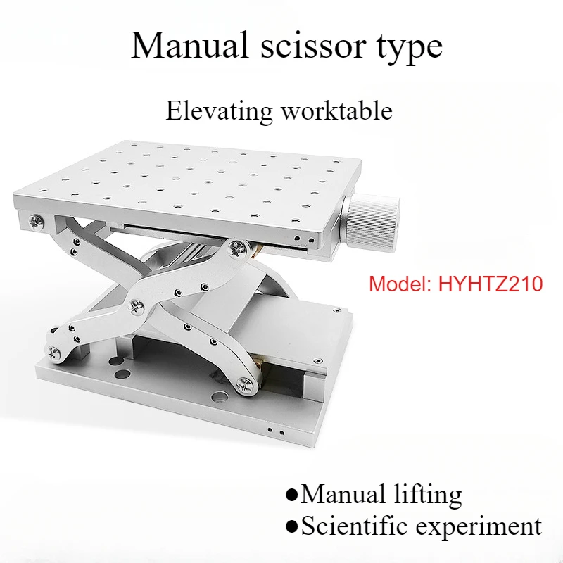 

Experimental Precision Displacement Table Z-axis Lifting Manual Scissor Type One-dimensional and Two-dimensional Worktable