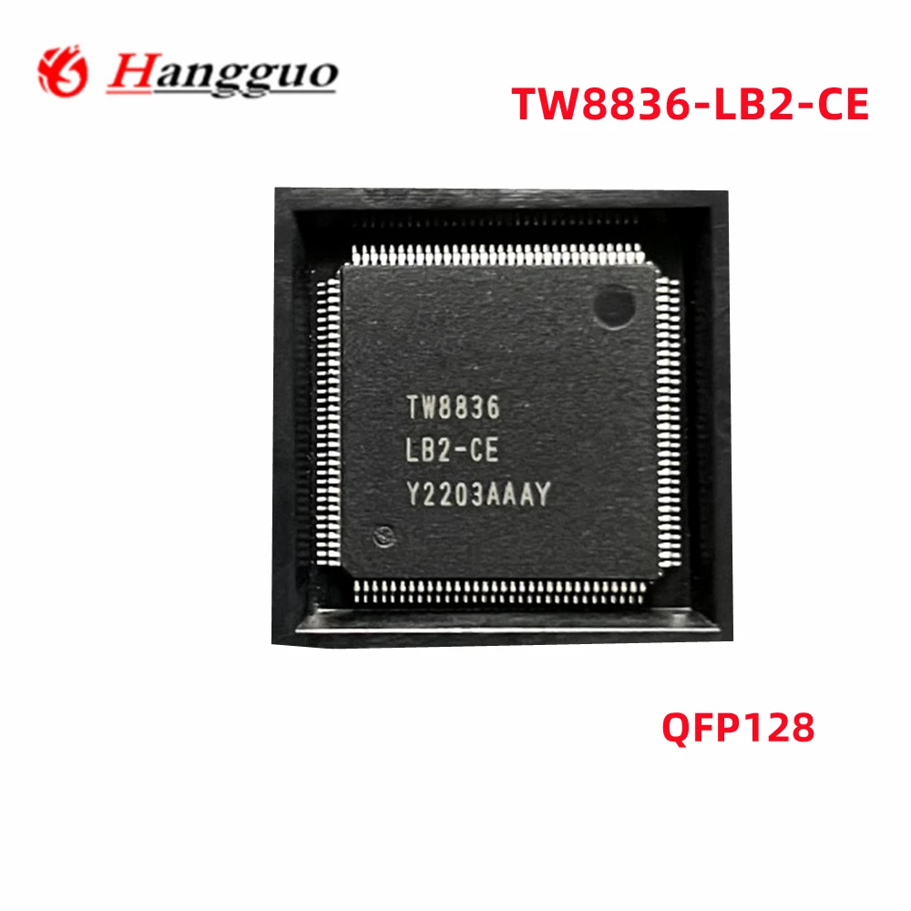 Original TW8836 TW8836-LB2-CE QFP128 For car IC navigation chip