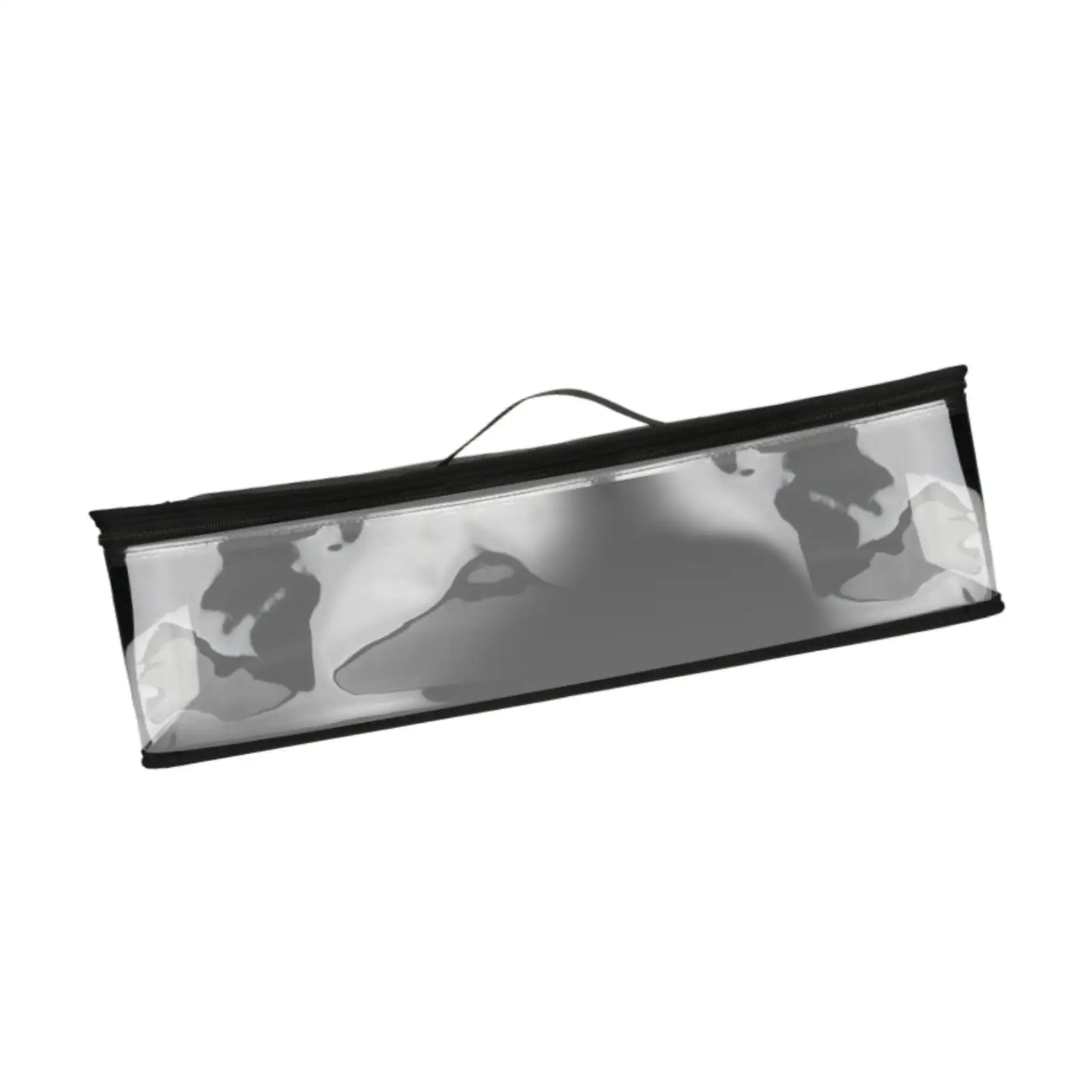 DVD Storage Bag 50 CD Box Clear DVD Case for Travel Collections Audio Music