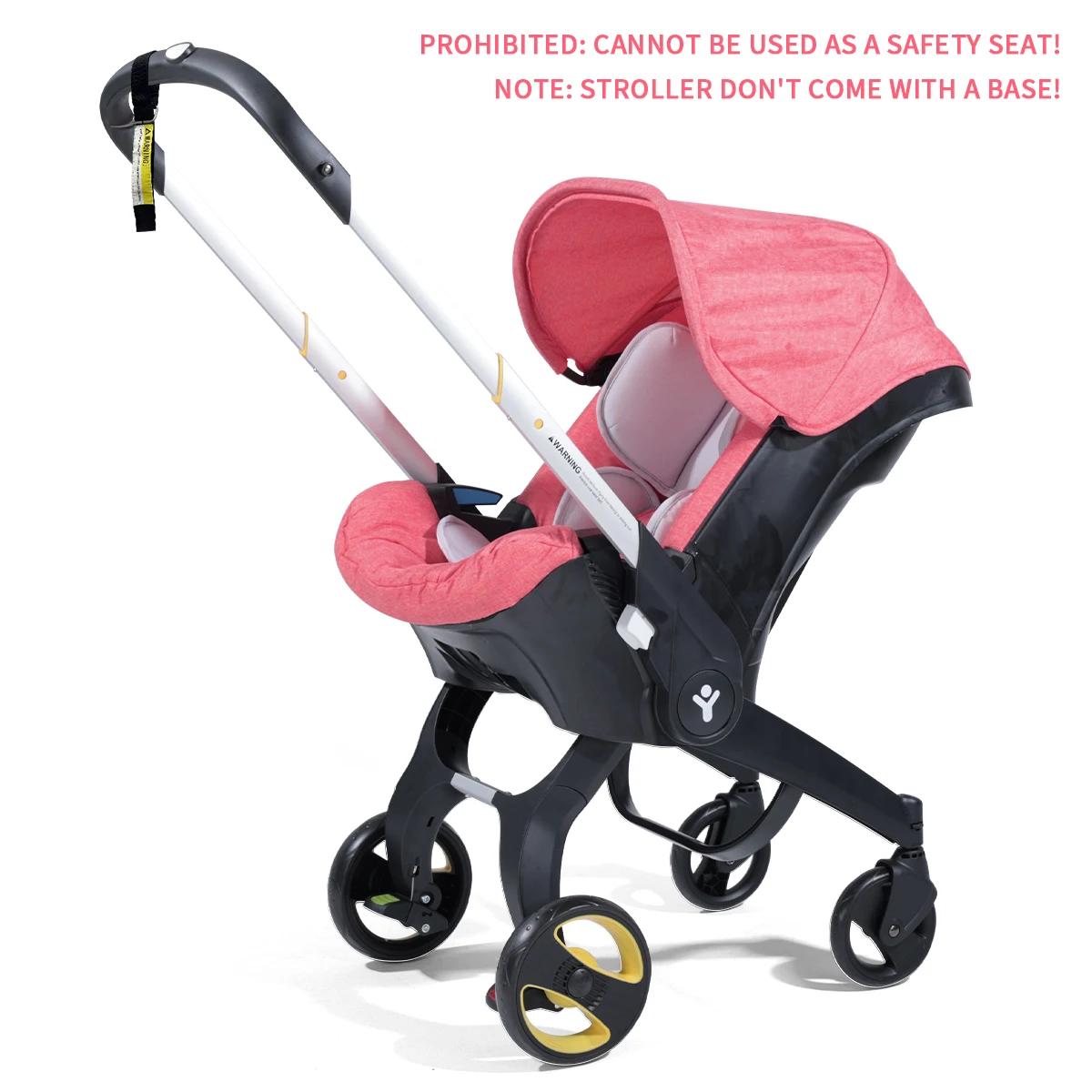 

2-Way Reversible Baby Stroller | One-Hand Fold, Lightweight & Portable with Adjustable Canopy | Perfect Foldable Travel Stroller