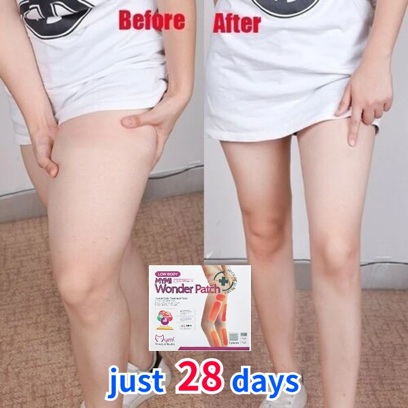 New 18/36/54PCS Efficient Thin Legs&arm Slim Patches Burning Fat Lose Weight Plasters wonder pach Lower Body Slim products detox