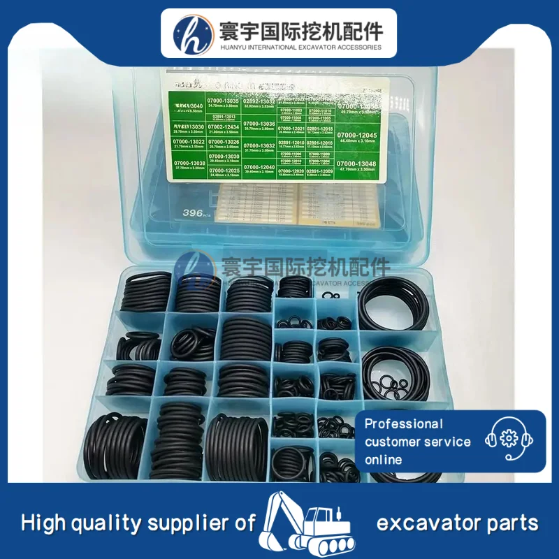 

PC200-6 PC200-7 PC200-8 Комплект сальников гидравлического насоса Комплект уплотнительных колец Коробка уплотнительного кольца