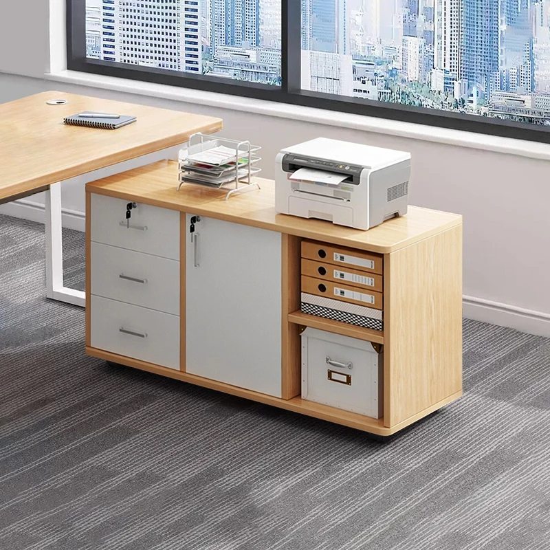 

Customizable Locked Drawer Mobile Under Desk Storage Printer Base Cabinet