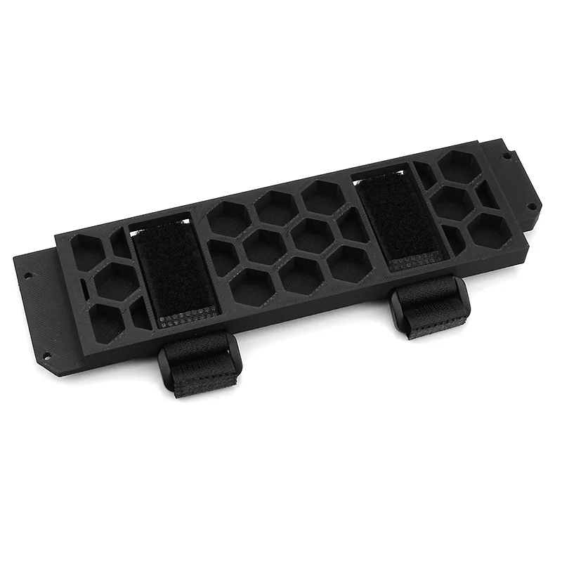 Simulatie Verhoog het batterijcompartiment voor 1/10 TRAXXAS RC Ford Fiesta ST Rally VXL Rally-Bred Car # 74276-4