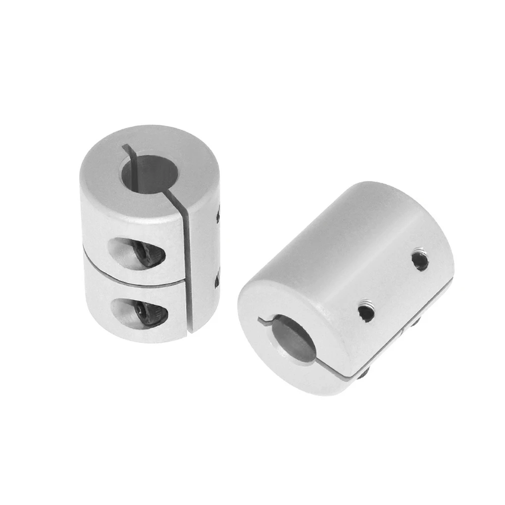 3D-Drucker T8 Gewindespindel Starre Wellenkupplung Klemme Schrittmotor Servomotor Kupplung D20L25 5x8x25mm für Ender 3 Ender 5 CR10