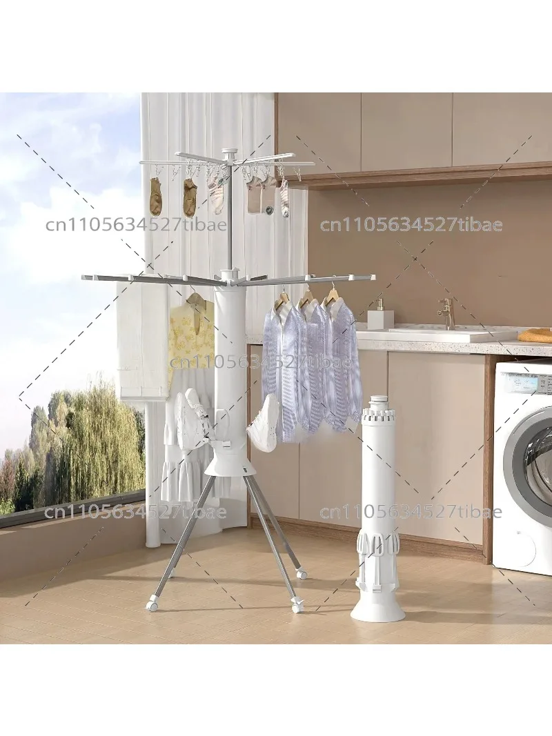 octopus-shape-balcony-drying-rack-installation-free-invisible-removable-retractable-folding-household-laundry-drying-solution