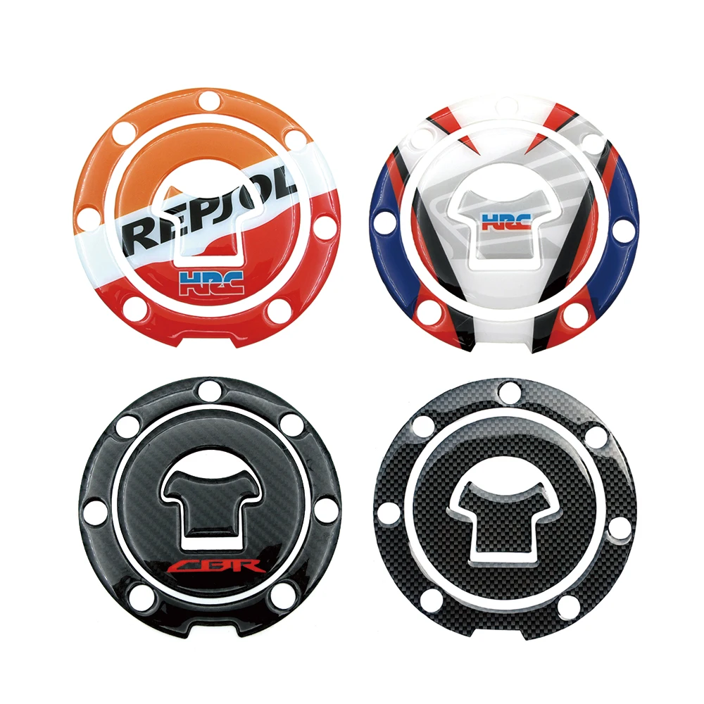 Motorcycle Fuel Gas Cap Cover Pad Protector Sticker Decals For Honda CBR600RR CBR1000RR F2 F3 F4 F4i RVF VFR CB400 CB1300 NT650