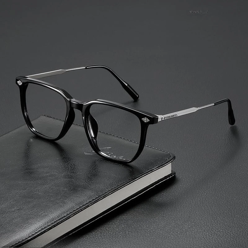 

Fashion Optical Glasses Frame Women Anti Blue Light Men Business Large Square Eyeglasses Vintage Prescription Myopia Eyewear