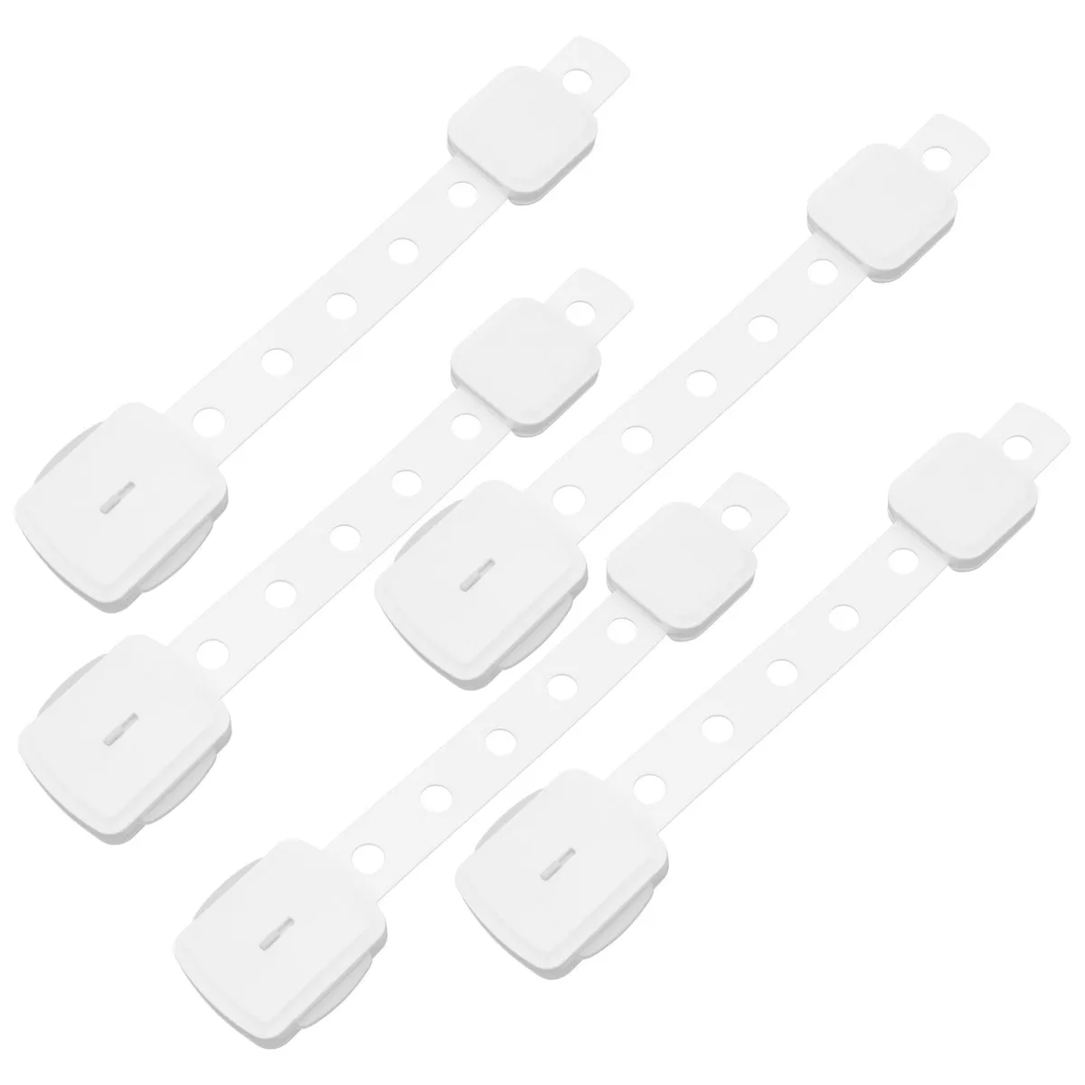 5Pcs Safety Locks Baby Cabinet Lock Drawer Latch Childproof Anti Pinch Lock for Home Refrigerator Kitchen Safety