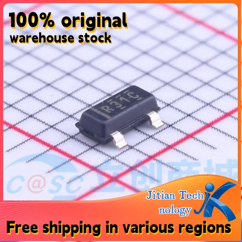 10PCS REF3125AIDBZR logo R31C SOT-23-3 100% original inventory High-Quality Electronic Component