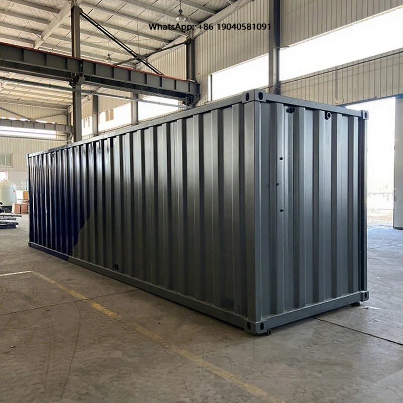 High Capacity Packaged Wastewater Treatment Plant and Sewage Machinery for Industrial Use