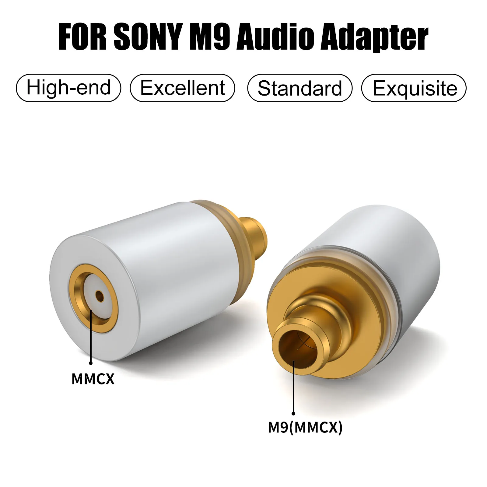 -محول سماعة أذن من أنثى إلى سوني ، موصل M7 لسوني للرجال