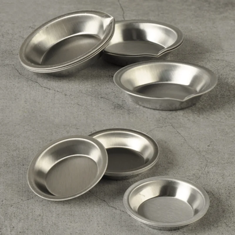 12pcs Stainless Steel Painting Color Bowls Oil Paint Trays Paint Color Mixing Cups Color Mixer Children DIY Painting Tools 5cm