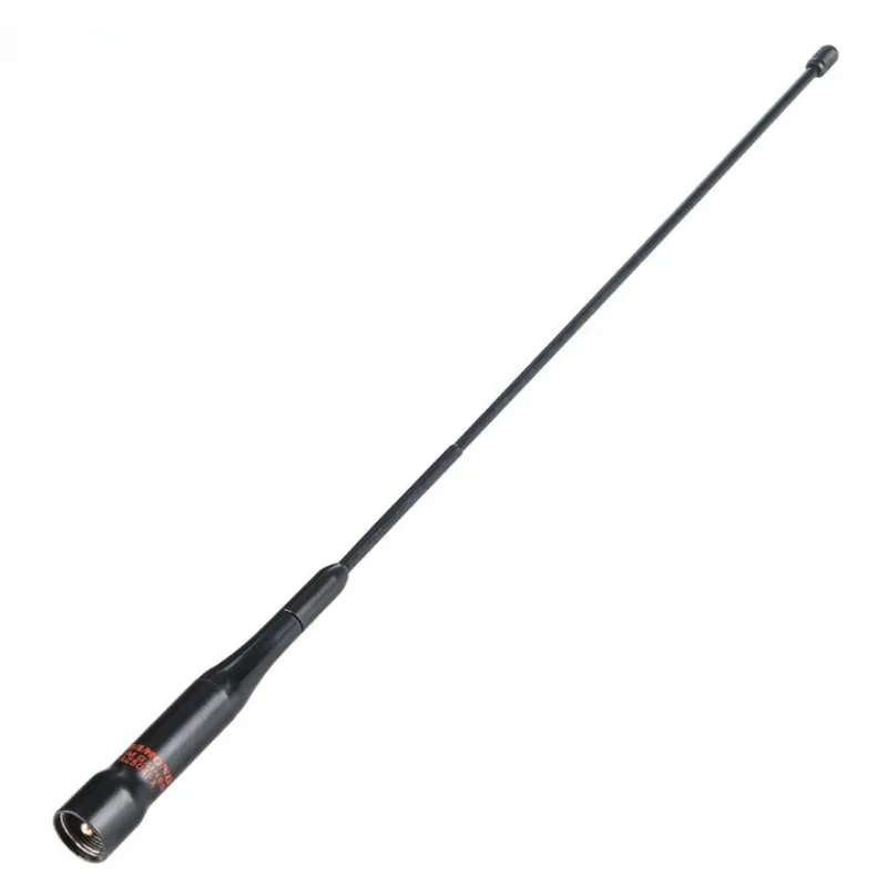 

AZ504FX UV dual-segment car radio antenna, black soft short antenna 39cm