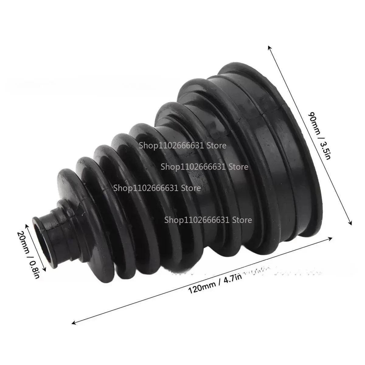 Universal Car CV Boot Kit Durable Constant Velocity Joint Dust Cover Set for Vehicle Drive Shaft Repair Anti-Aging Wear