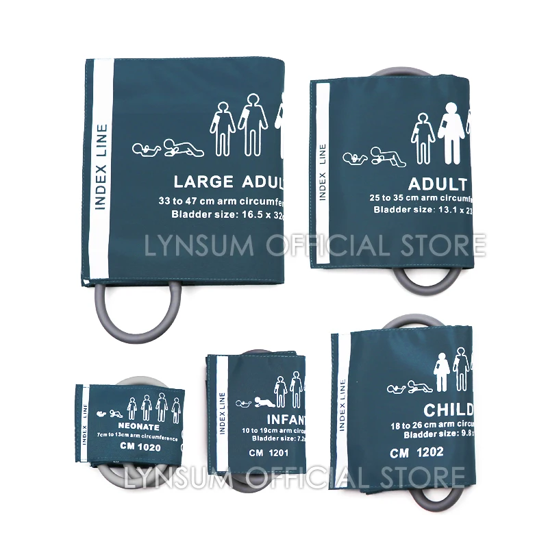 

Медицинский шланг с одной трубкой для новорожденных, детей, взрослых, измеритель артериального давления, манжеты на верхнюю руку бедра, аксессуар для мониторов пациентов