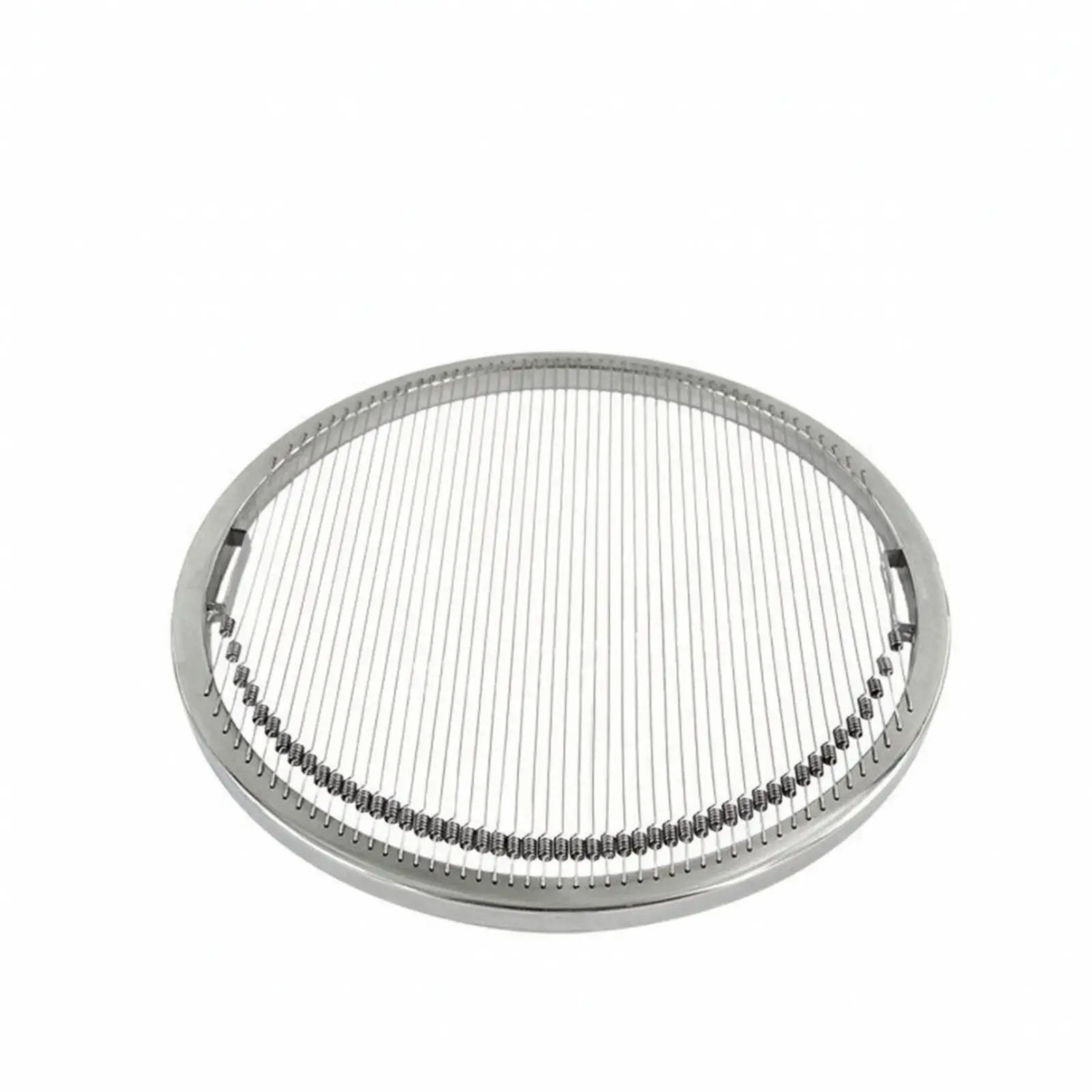 Round Grill Rack Easy to Clean Round Barbecue Wire Rack Stainless Steel Grill Grate Long-Lasting Barbecue Wire Mesh