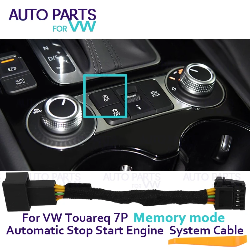 

Automatic Stop Start Engine System Eliminator A Off Device Plug Stop Canceller For VW Touareq 7P Memory mode