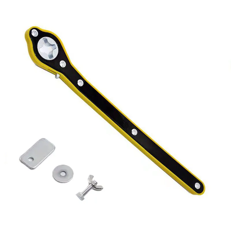 

Car Labor-Saving Wrench with Ratchet Wrench Labor-Saving Hand Rocker Scissor Tire Removal Tool Labor Saving Wrench