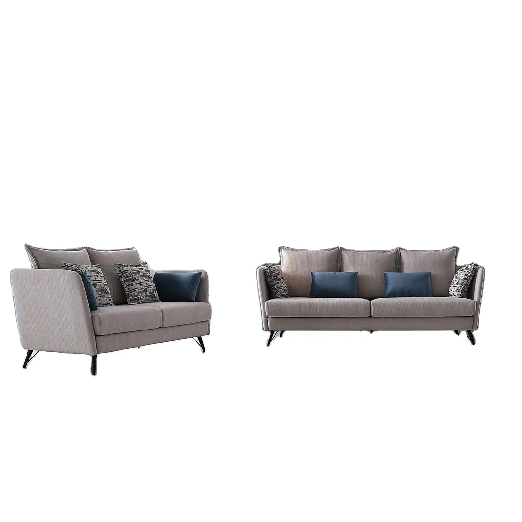 

for Modern Luxury Living Room Sectional Sofa Set ODM Genuine Leather and Fabric Modular for Hotels Sofa
