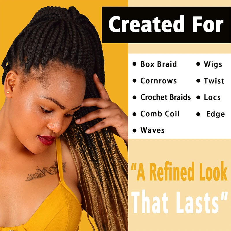 Goiple 24 Hours Extra Hold Locks and Twist Mousse Dreadlock Loc Hair Retwist Wax Conditioning Shining Foam Pure Neat Braid Gel