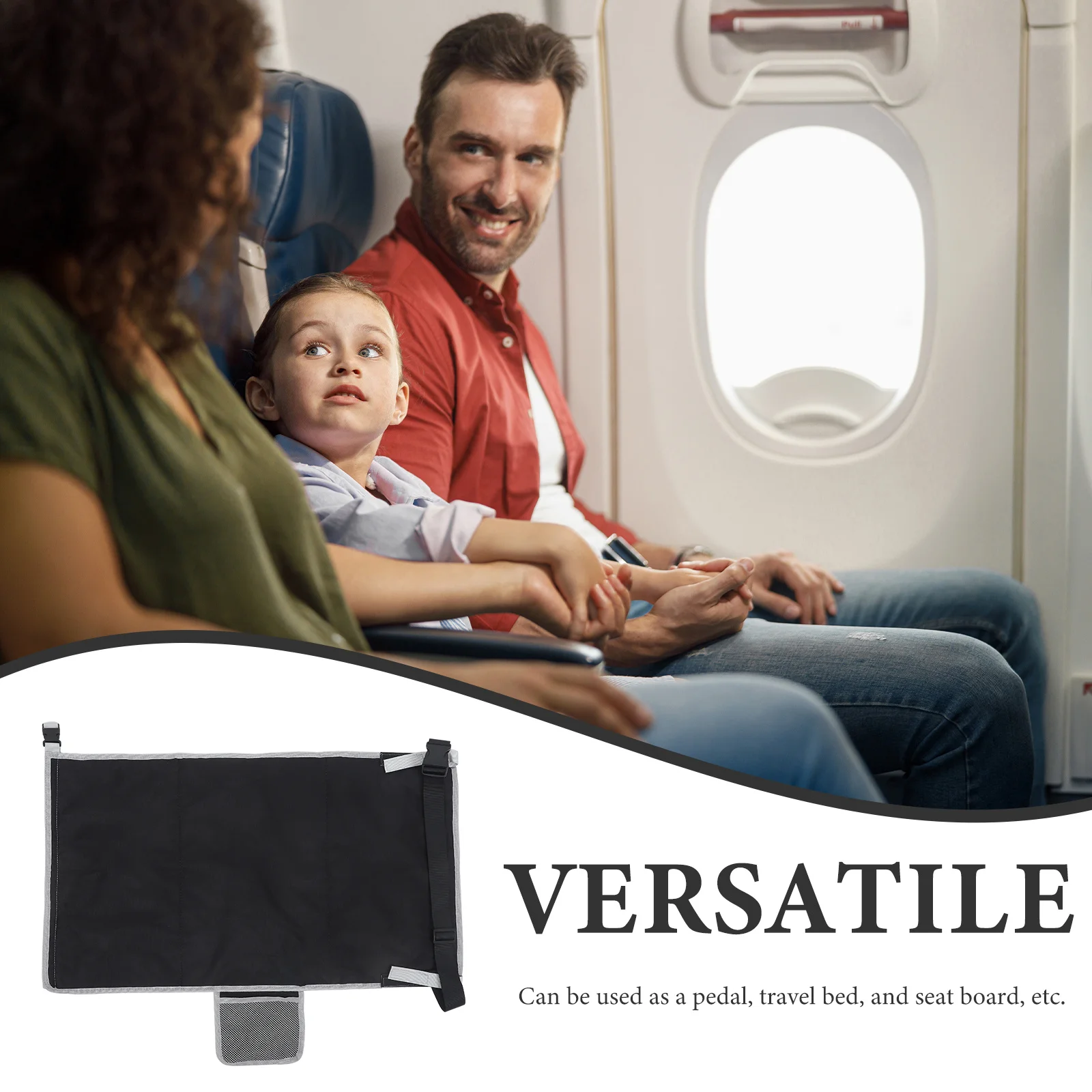 مجموعة واحدة من مقاعد السرير للأطفال الصغار، خفيفة الوزن وقابلة للتعديل، سرير سفر للأطفال، أساسيات الطيران للأطفال الصغار
