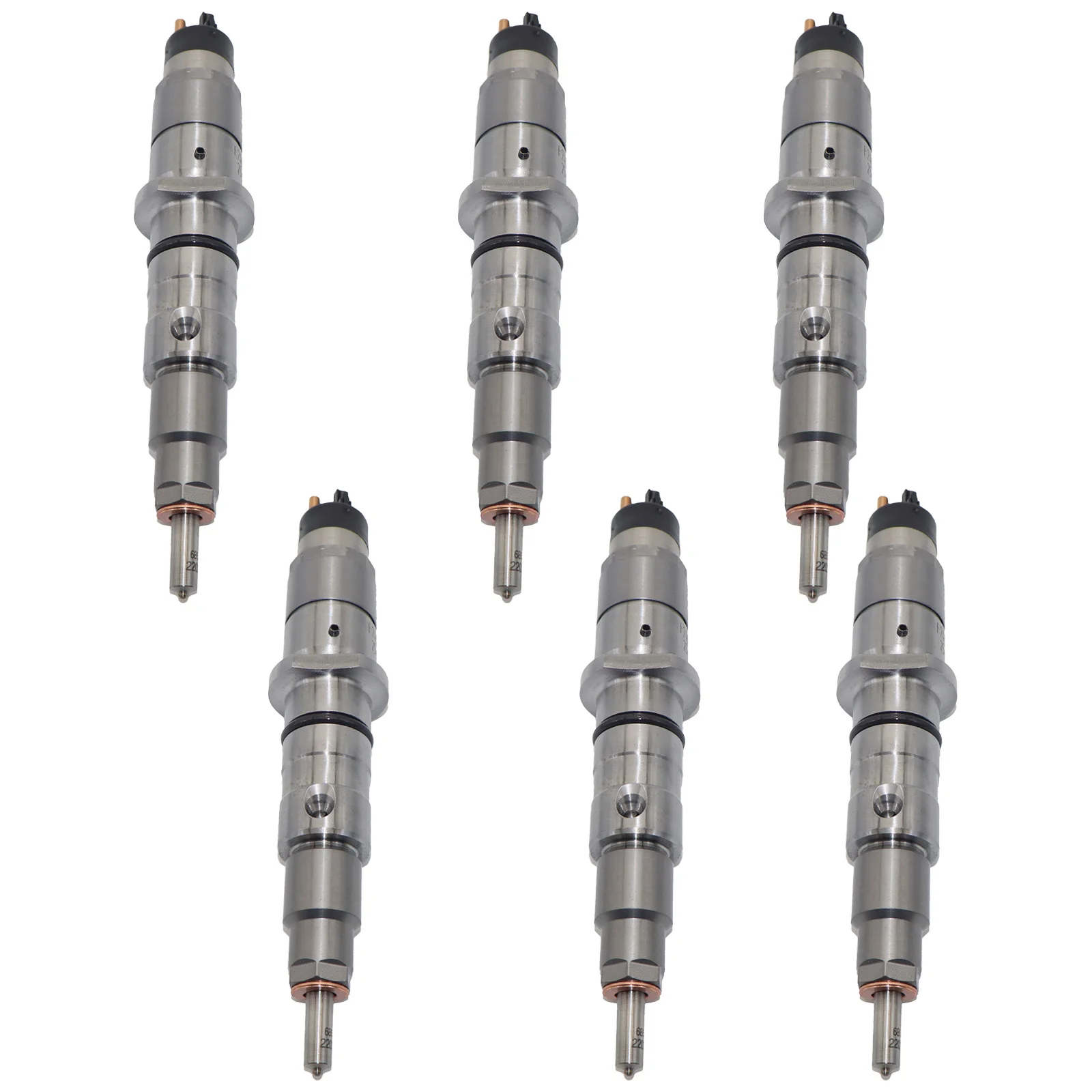 6PCS Fuel injectors 0445120152 For Cummins QSB 5.9 Engine