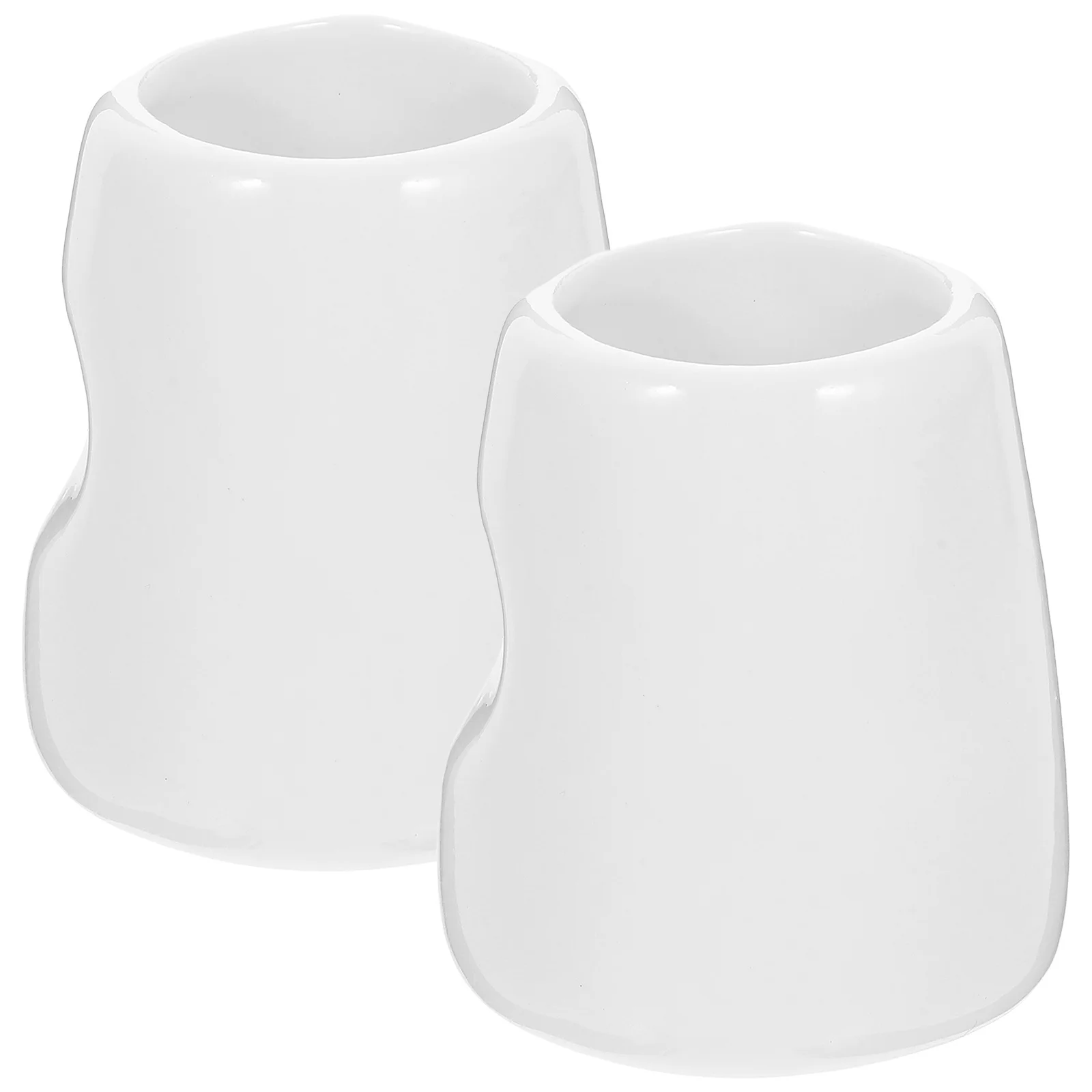 

2Pcs Mini Ceramic Sauce Cup Set Compact Safe Multi-Function Coffee Milk Tea Honey Creamer Pitcher Sauce Cup Mini