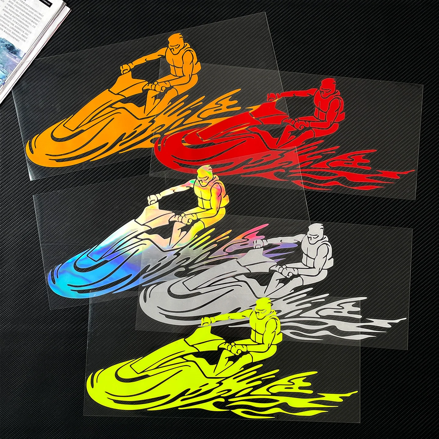 JetSki Stickers Motor boat Sticker Waverunner GP FX VX FC Riding Vinyl Decal RXP RXT GTI Spark GTX Accessories for SEADOO view 4