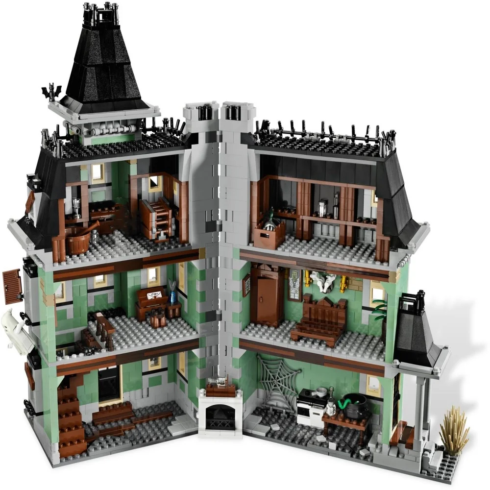 NEW Monster Fighter Movie Series Haunted House Compatible 10228 16007 Building Blocks Bricks Birthday Christmas Toy Gift