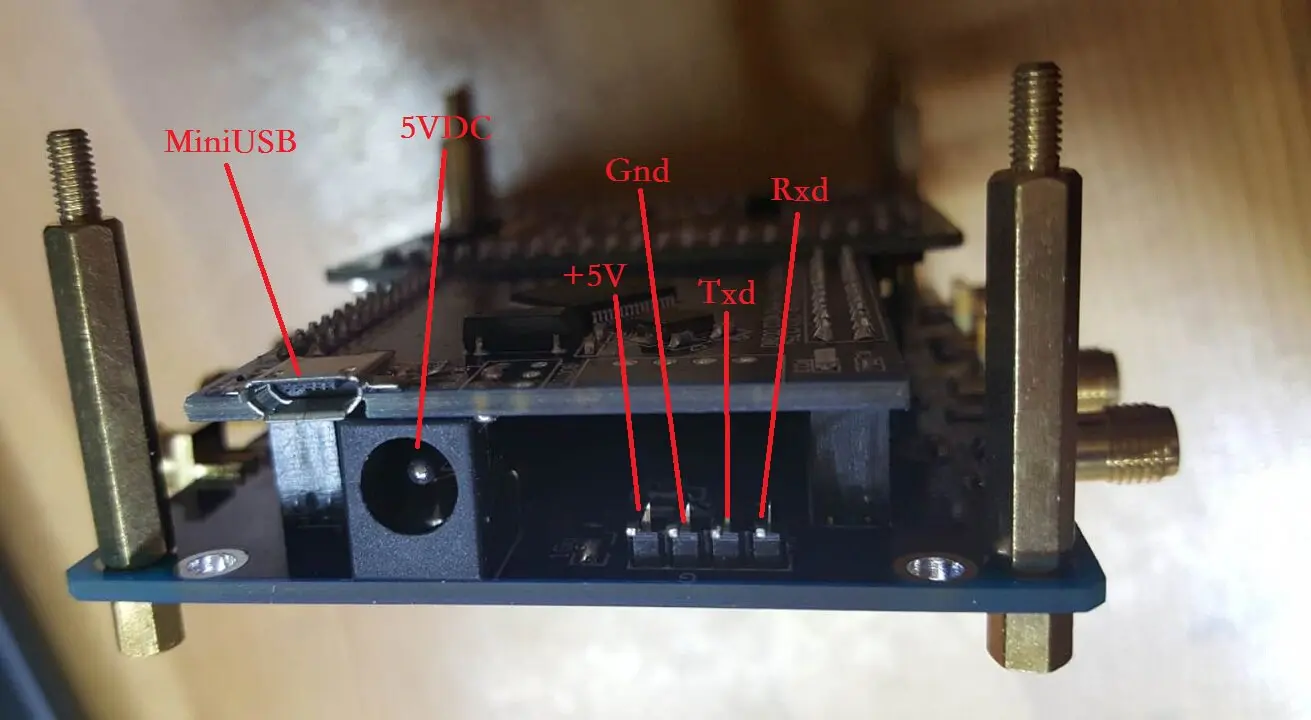 High-precision delay signal generator module (RS232 command control, can be connected to a computer or microcontroller