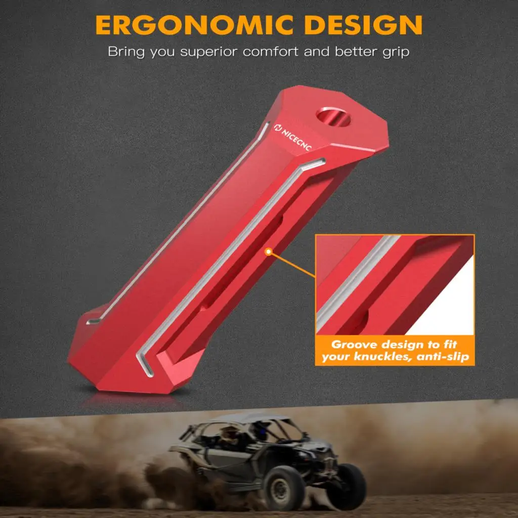 Para Can Am Maverick X3 manija de agarre de pasajero 2017-2022 4x4 R R MAX Turbo anodización UTV accesorios de aluminio