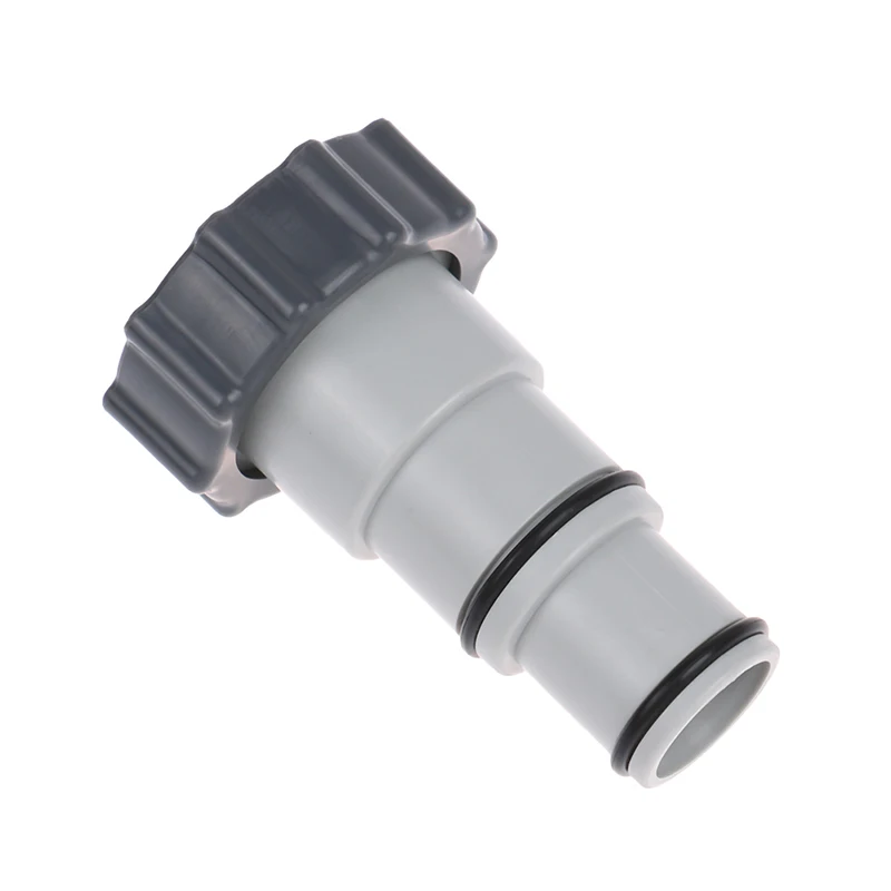 Pool Hose Adapter with Collar for Intex Threaded Connection Pumps Swimming Pool Parts Replacement Maintenance Parts