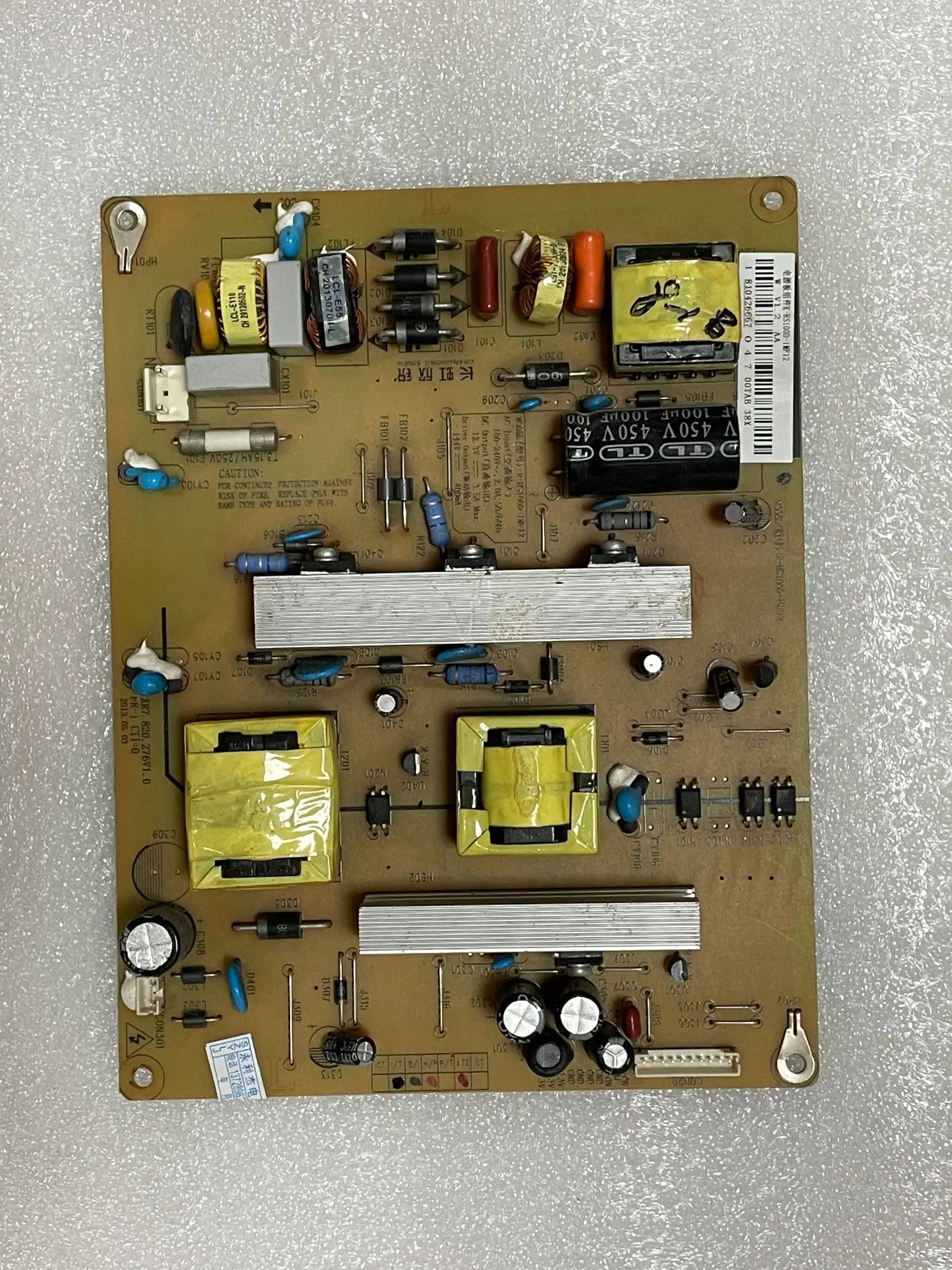 Original power board HS100D-1MF11  R-HS100D-1MF12  in my hand