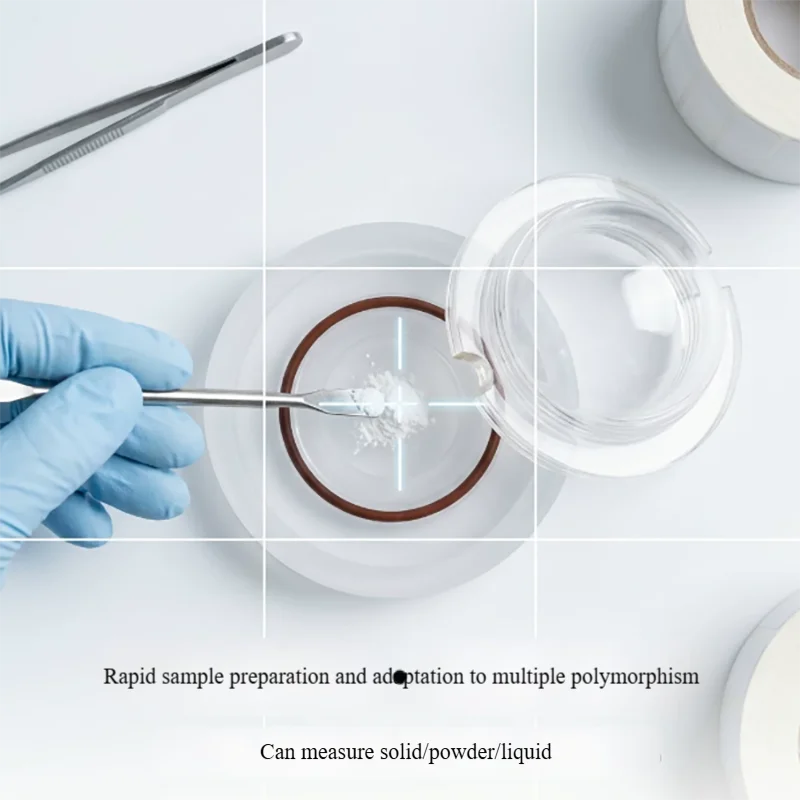 Fully sealed sample stage Powder isolated air sample stage